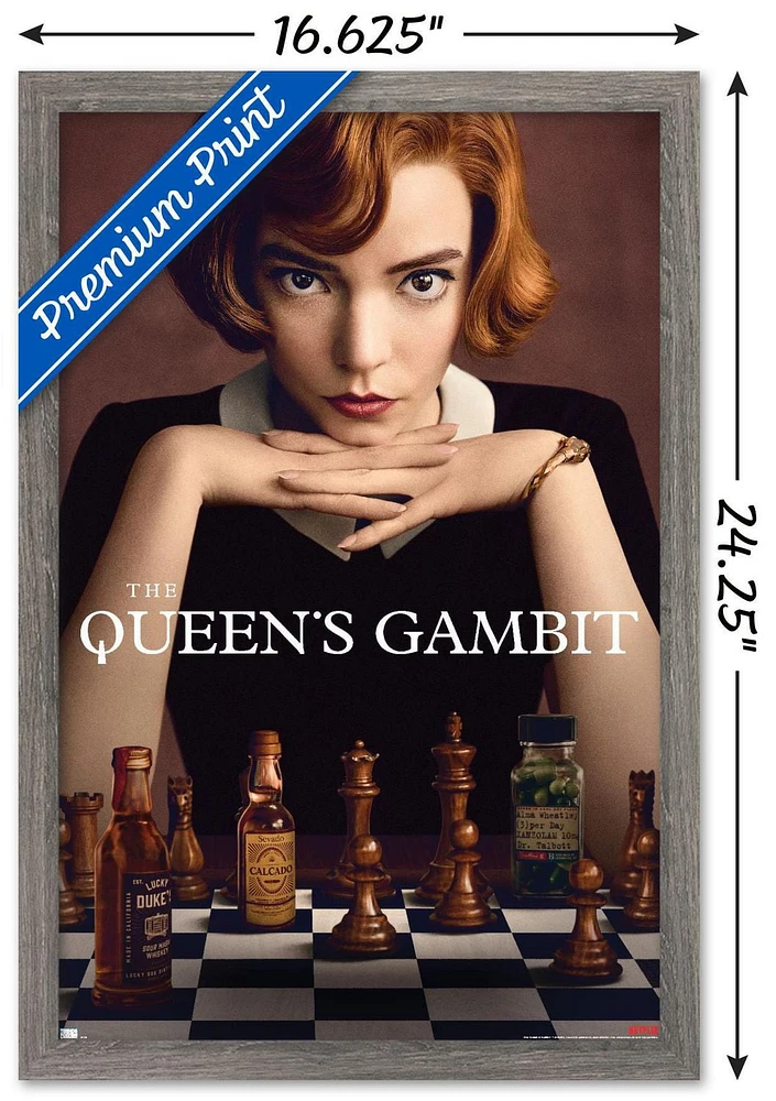 Netflix The Queen's Gambit - Key Art Wall Poster