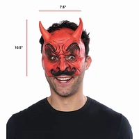 HALLOWEEN-CHINLESS DEVIL MASK