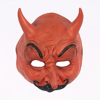 HALLOWEEN-CHINLESS DEVIL MASK