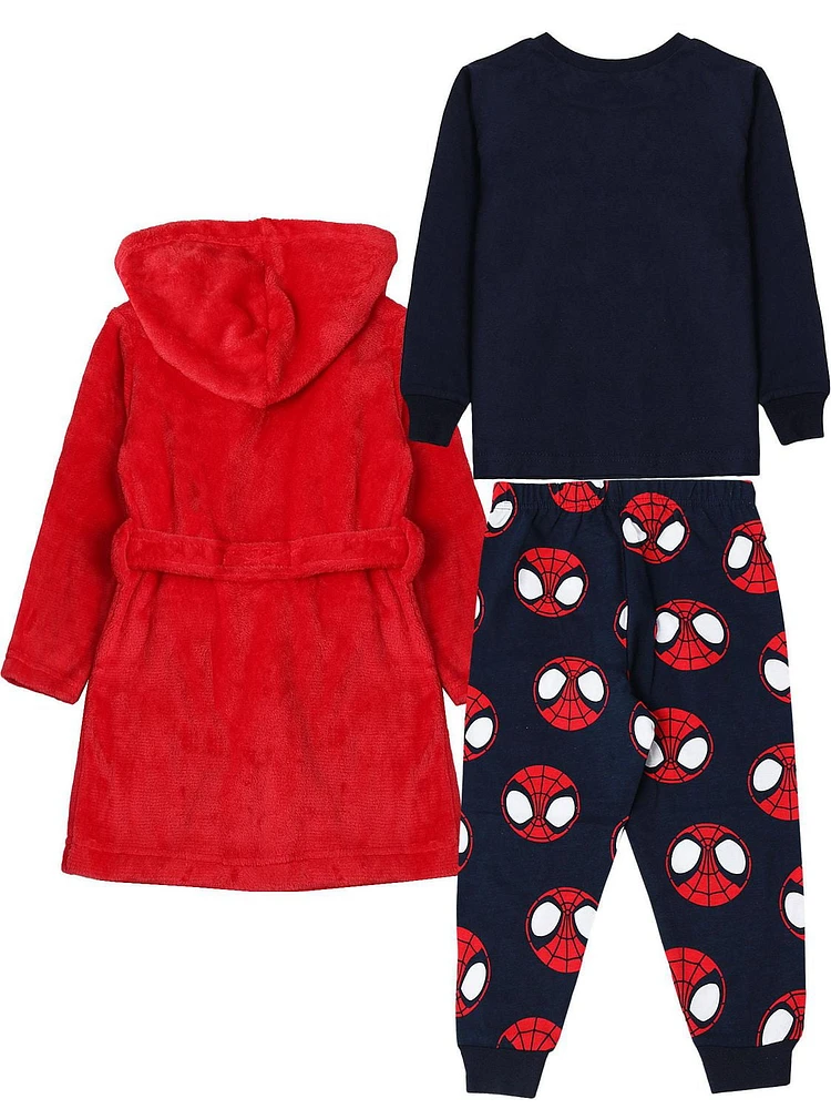 Spiderman Knit Sleep 3 Piece PJ set - Toddler