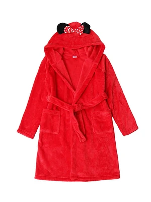 Minnie Mouse Knit Sleep Robe - Kids, Sizes XS-L