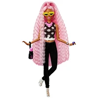 ​Barbie Extra Deluxe Doll & Accessories Set with Pet, Mix & Match Pieces for 30+ Looks