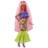 ​Barbie Extra Deluxe Doll & Accessories Set with Pet, Mix & Match Pieces for 30+ Looks