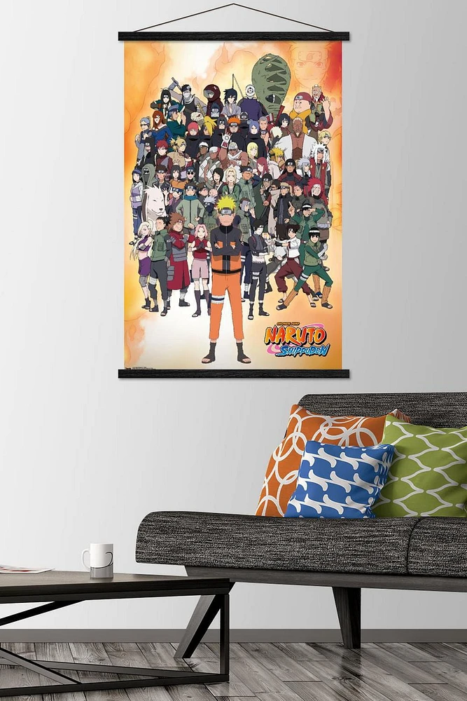 Naruto Shippuden - Group Wall Poster, 22.375" x 34"