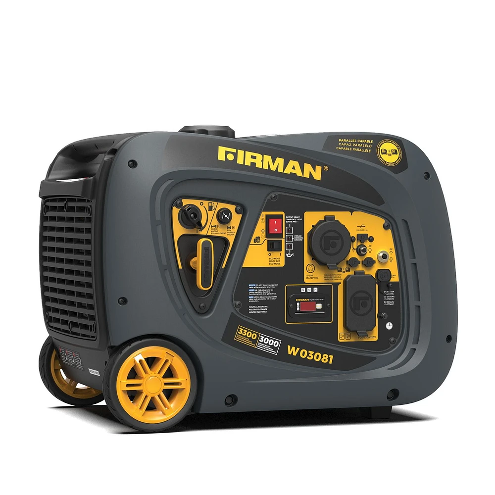 Firman Power Equipment W03081 3300 Watt Inverter Generator