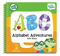 LeapFrog LeapStart 3D Preschool Activity Book (Level 1): Alphabet Adventures with Music - English Version, 2 to 4 years