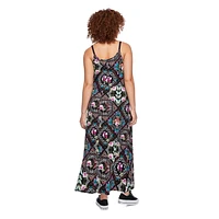 Paisley Sky Maternity Nursing Maxi Dress, Sizes S-XXL