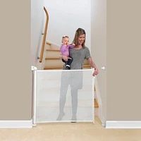 KidCo Retractable Safeway Mesh Gate White