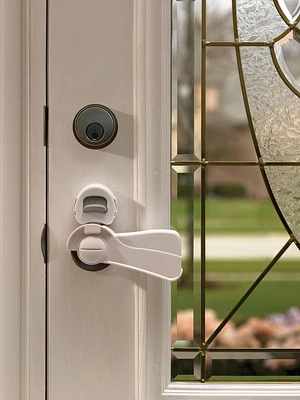 KidCo Door Lever Lock White