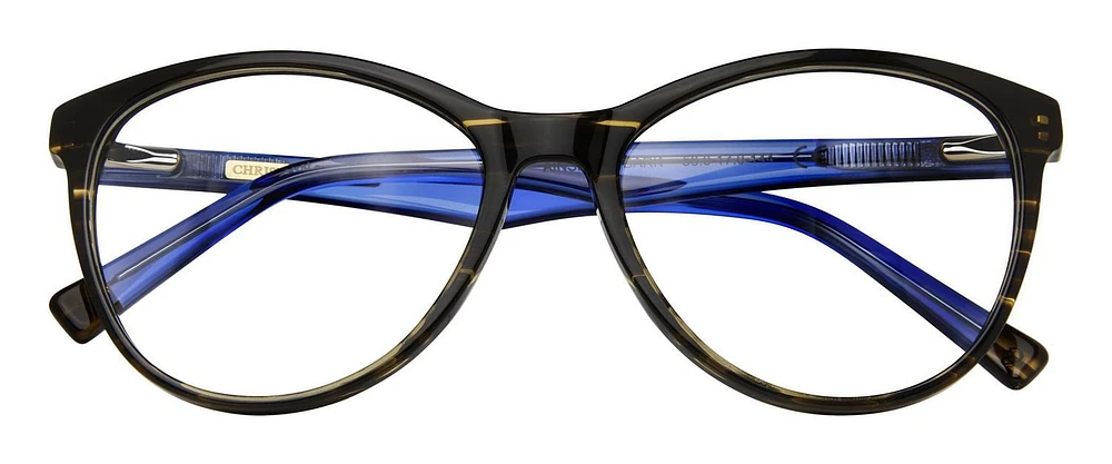 Christian Siriano Lunettes De Vue Pour Femmes, Ainsley, Brun, 56.0-17.0-144