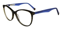 Christian Siriano Lunettes De Vue Pour Femmes, Ainsley, Brun, 56.0-17.0-144