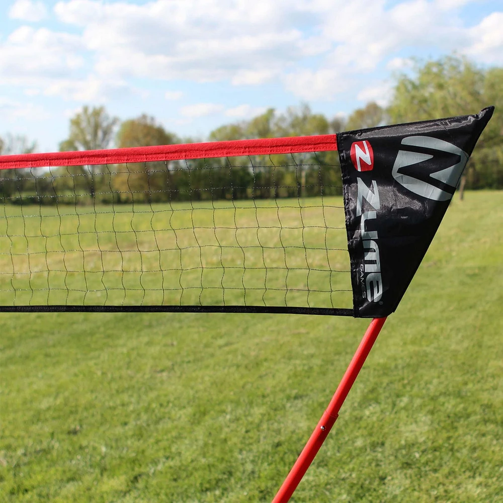 Ensemble de badminton 4 joueurs noir / rouge ZUME GAMES