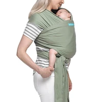 Porte-bébé Moby Wrap | Classique - Coton | Porte-bébé pour nouveau-nés et nourrissons | # 1 Baby Wrap | Aller à Baby Gift | Assure la sécurité et la sécurité de bébé | Poire