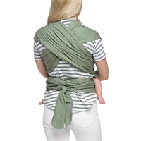 Porte-bébé Moby Wrap | Classique - Coton | Porte-bébé pour nouveau-nés et nourrissons | # 1 Baby Wrap | Aller à Baby Gift | Assure la sécurité et la sécurité de bébé | Poire