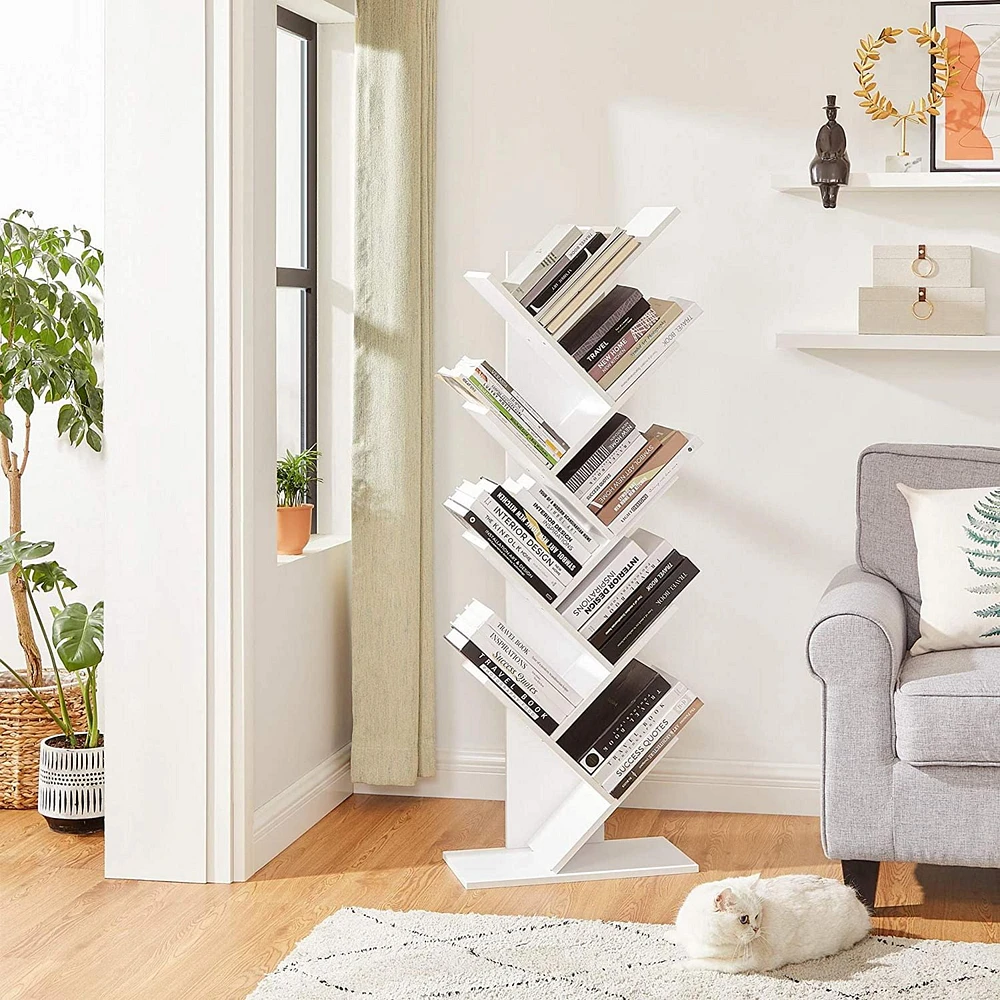 Vasagle 8-Tier Modern Tree Bookshelf