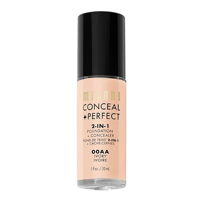 Milani : Fond de teint + Correcteur 2 en 1 Conceal + Perfect Fond de Teint