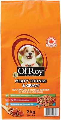 Ol' Roy Morceauz à la viande et sauce - Nourriture sèche pour chiens adultes