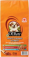 Ol' Roy Morceauz à la viande et sauce - Nourriture sèche pour chiens adultes