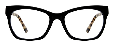 Rachel Zoe Womens Prescription Eyeglasses, Juniper, Black Tortoise, 51-16-142