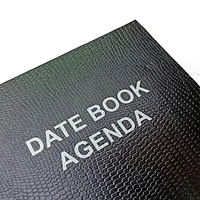 BLACK DATE BOOK PLNR