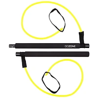 GoZone Toning Bar – Lime/Black, With foam padding