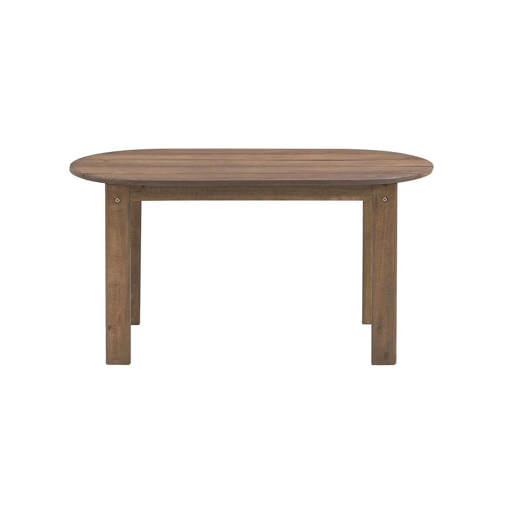 Teak Adirondack Outdoor Coffee Table