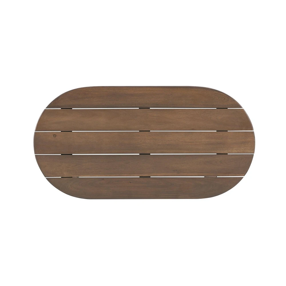 Teak Adirondack Outdoor Coffee Table