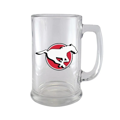 The Sports Vault Glass Sports Mug Calgary Stampeders