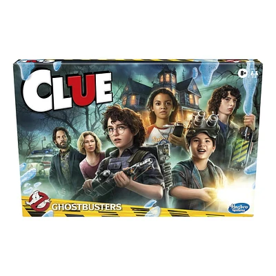 Clue : édition S.O.S Fantômes, jeu coopératif pour enfants, dès 8 ans, les joueurs peuvent faire équipe pour combattre les fantômes