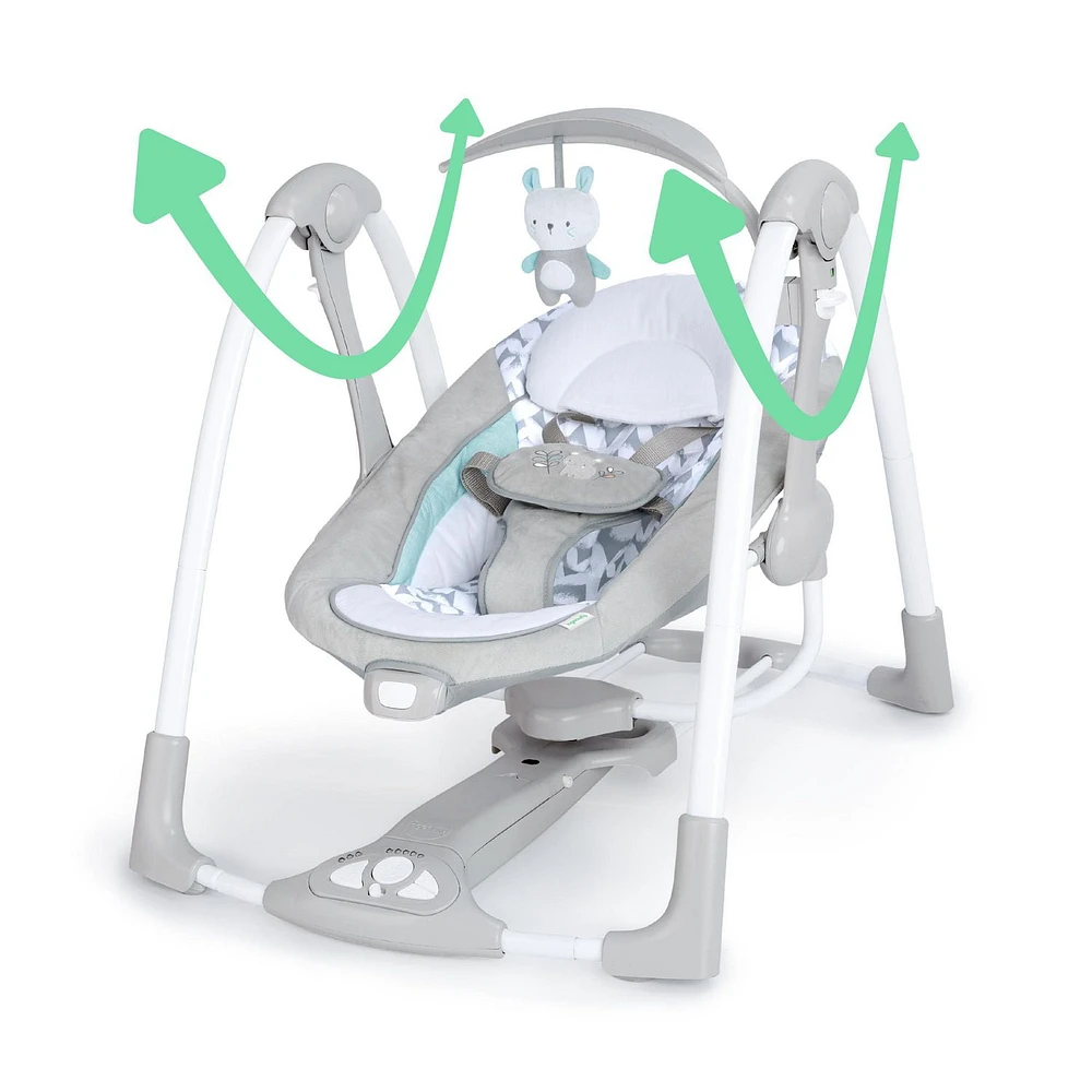 Ingenuity ConvertMe Swing-2-Seat - Raylan, 0 - 9 months