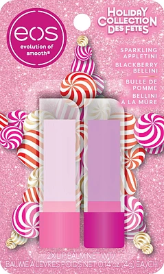 eos Holiday Sparkling Appletini/Blackberry Bellini Stick 8g, 2pk