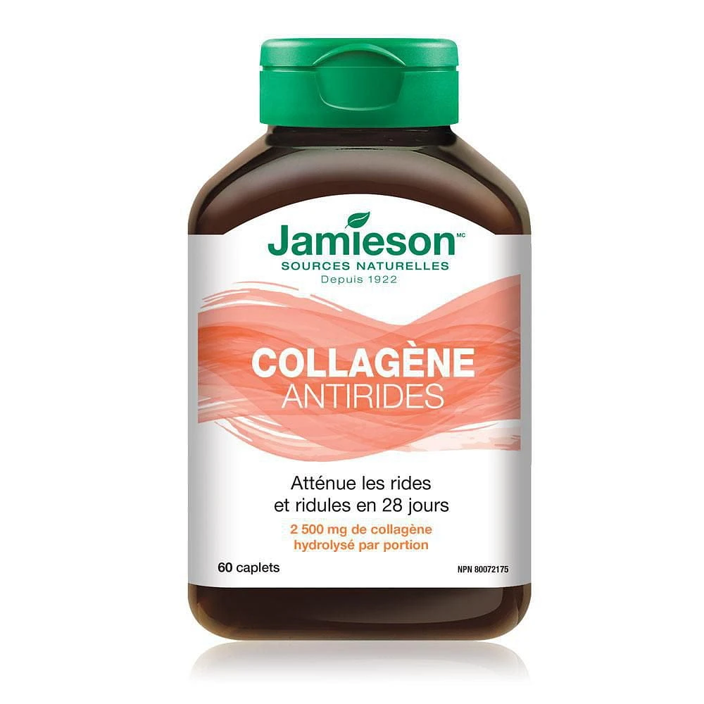Jamieson Collagen Anti-Wrinkle 500mg, 60 capsules