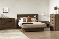 South Shore Holland Collection Full/Queen Platform Bed with Drawer