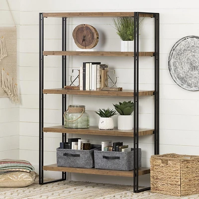 South Shore, Gimetri collection, 5 Fixed Shelves - Shelving Unit