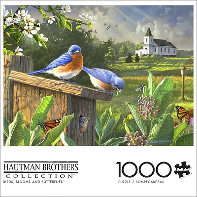 Buffalo Games - Hautman Brothers - Birds, Blooms, and Butterflies - 1000 Piece Jigsaw Puzzle