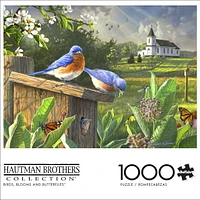 Buffalo Games - Hautman Brothers - Birds, Blooms, and Butterflies - 1000 Piece Jigsaw Puzzle