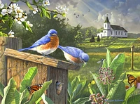 Buffalo Games - Hautman Brothers - Birds, Blooms, and Butterflies - 1000 Piece Jigsaw Puzzle