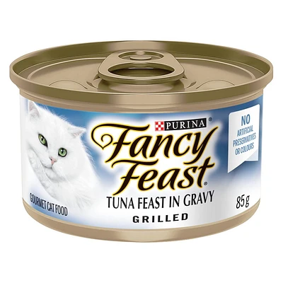 Fancy Feast Festin de Thon Grille en Sauce Nourriture pour Chats 85 g