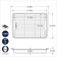 Nordic Ware Extra Large Oven Crisp Baking Tray