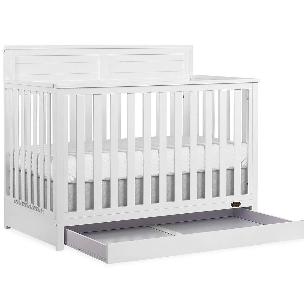 Fisher Price Jenny 5 in 1 Convertible Crib with Under Drawer, 3-position height