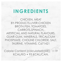 Fancy Feast Medleys White Meat Chicken Primavera Pâté, Wet Cat Food 85 g, 85 g