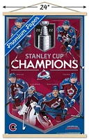 NHL Colorado Avalanche - Stanley Cup Champions Wall Poster