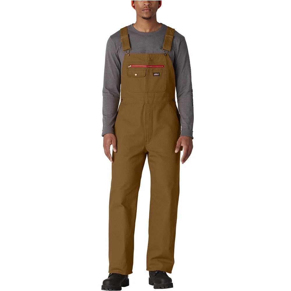 Genuine Dickies Bib Overall, M GD DUCK AND DENIM BIB