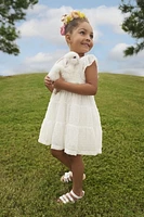 Robe blanche Carter's Child of Mine pour petites filles