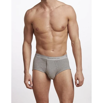Stanfield's Lot de 3 sous-vêtements qualité supérieure 100 % coton pour hommes