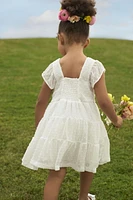 Robe blanche Carter's Child of Mine pour petites filles