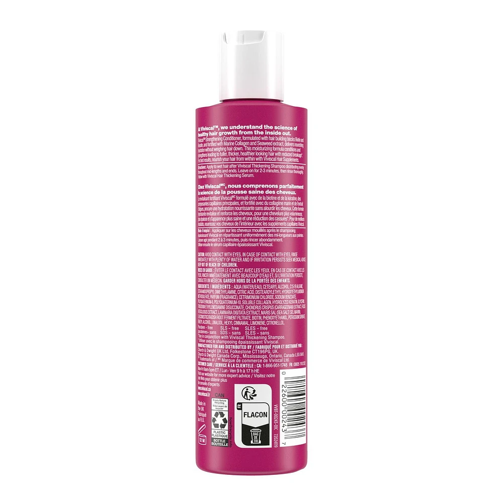 VIVISCAL THICKENING CONDITIONER WITH BIOTIN & KERATIN FOR HEALTHIER LOOKING HAIR