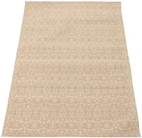 ECARPETGALLERY 4'9" x 6'8" Transitional Collage Handmade Area Rug for Living Room, Dining Room and Bedroom in Brown