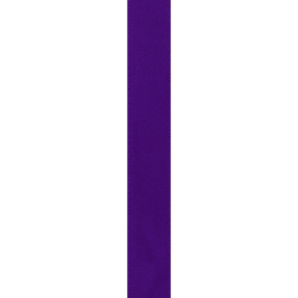 Offray Ribbon Purple Polyester Ribbon, 3.25" x 0.87", 7/8-inch Purple Satin Ribbon