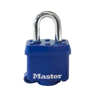 Master Lock  Weatherable Laminated Padlock, 312D   1-9/16"